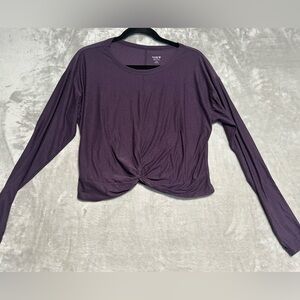 Old Navy Active Cloud 94 Soft Long Sleeve Top Women’s Small Go-Dry Purple